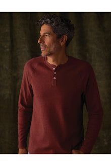 Men | Puremeso Everyday Henley | Redwood