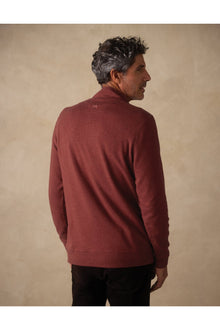 Men | Puremeso Weekend Quarter Zip | Redwood