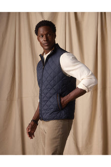 Men | Quilted Liner Vest | Navy