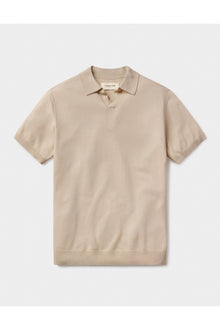 Men | Summer Linen-Blend Polo | Jute