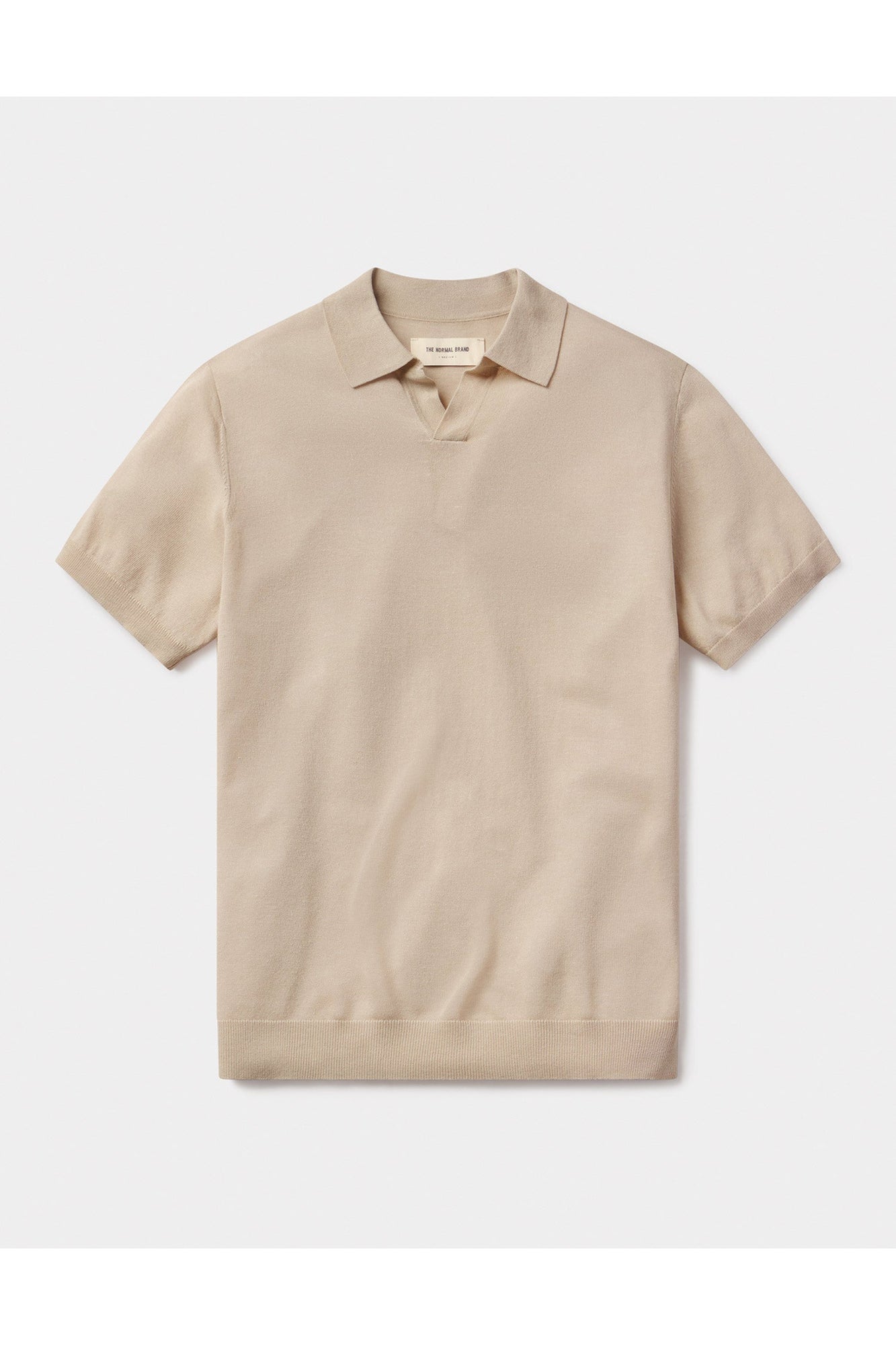 Men | Summer Linen-Blend Polo | Jute