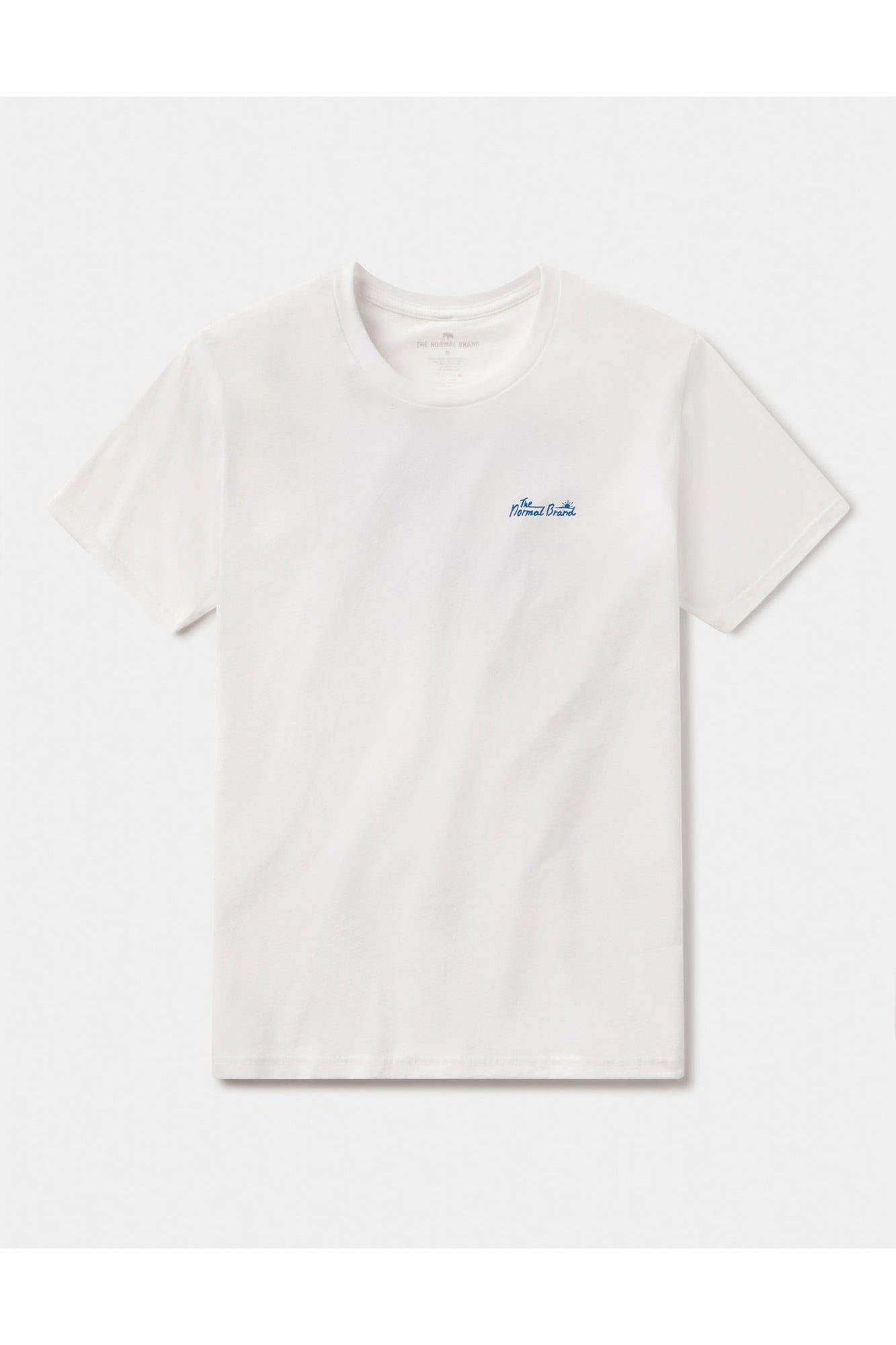 Men | Summer Postcard Tee | White