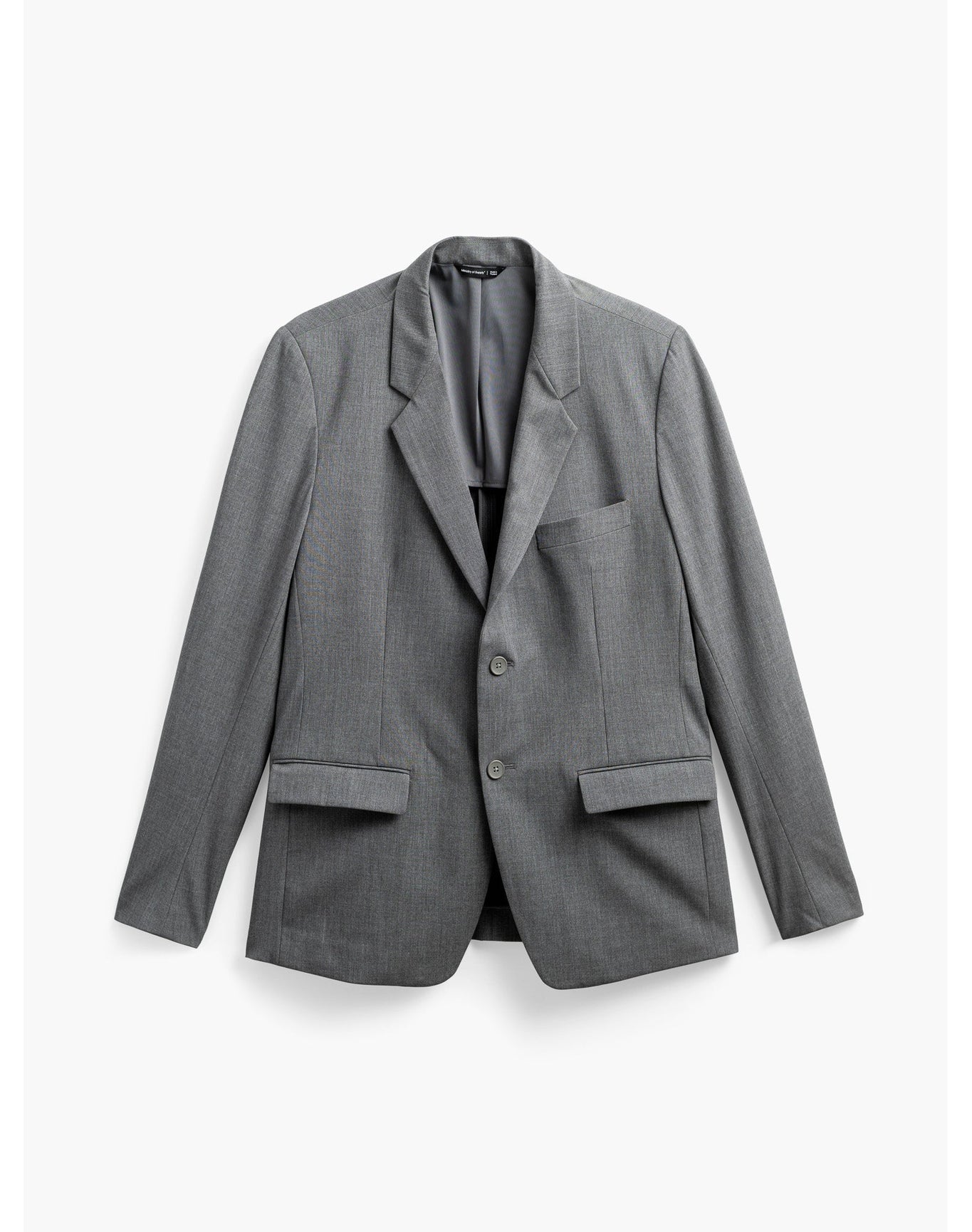 Men | Velocity Suit Jacket | Soft Granite