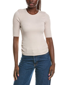 Michael Stars | Womens | Whitney Elbow Sleeve T-Shirt | Gray