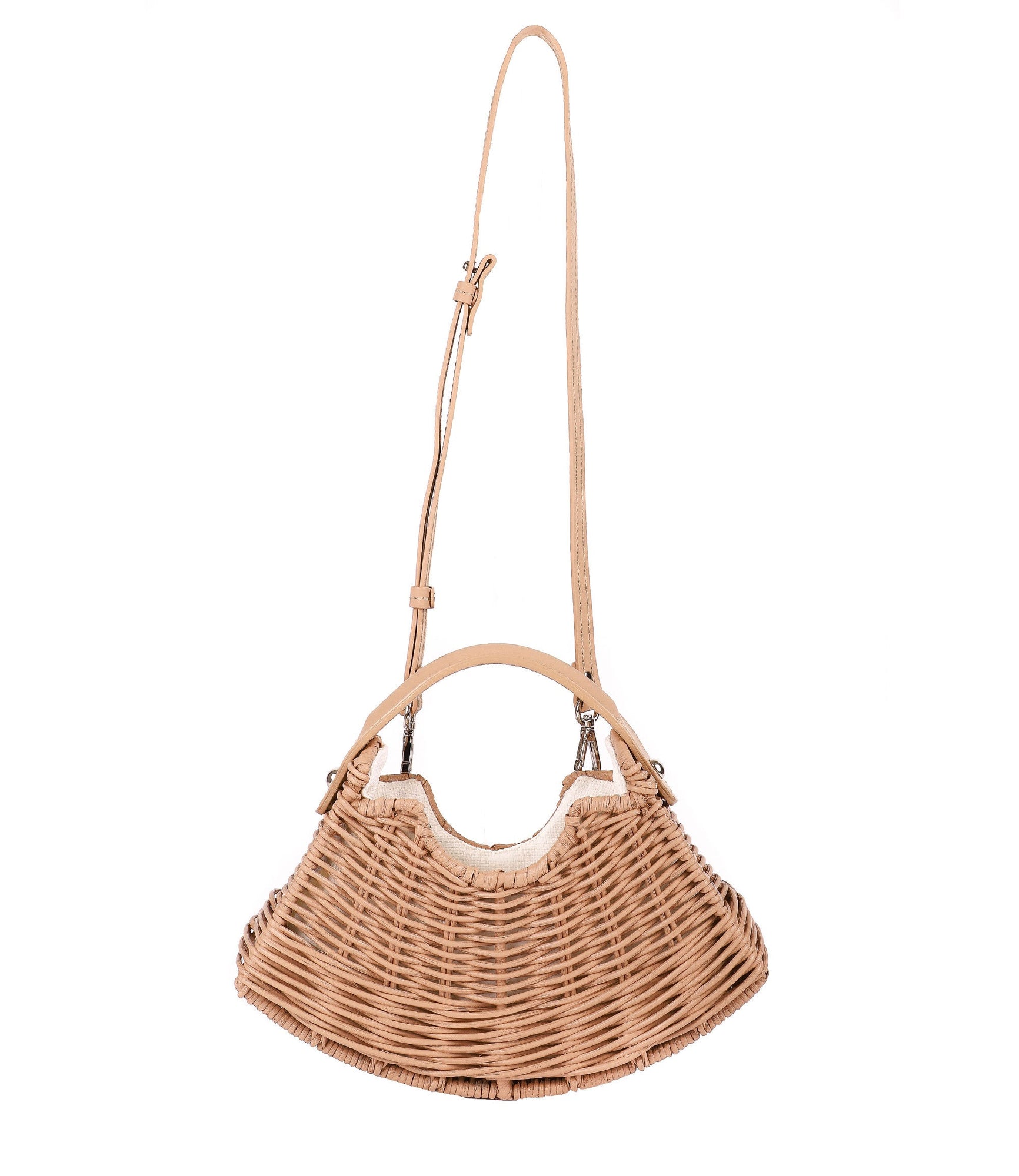 Wicker Wings - Wicker Handbag - Wicker Bag - Straw Bag - Rattan Bag - Made in England Handbag - Italian Leather Handbag - Woven Bag - Woven Handbag - Woven Tote Bag - Beach Bag - Summer Handbag - Summer Bag - Wicker Accessories - Camel Bag