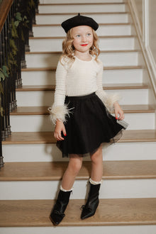 Girls | Mini Brigitte Skirt | Black