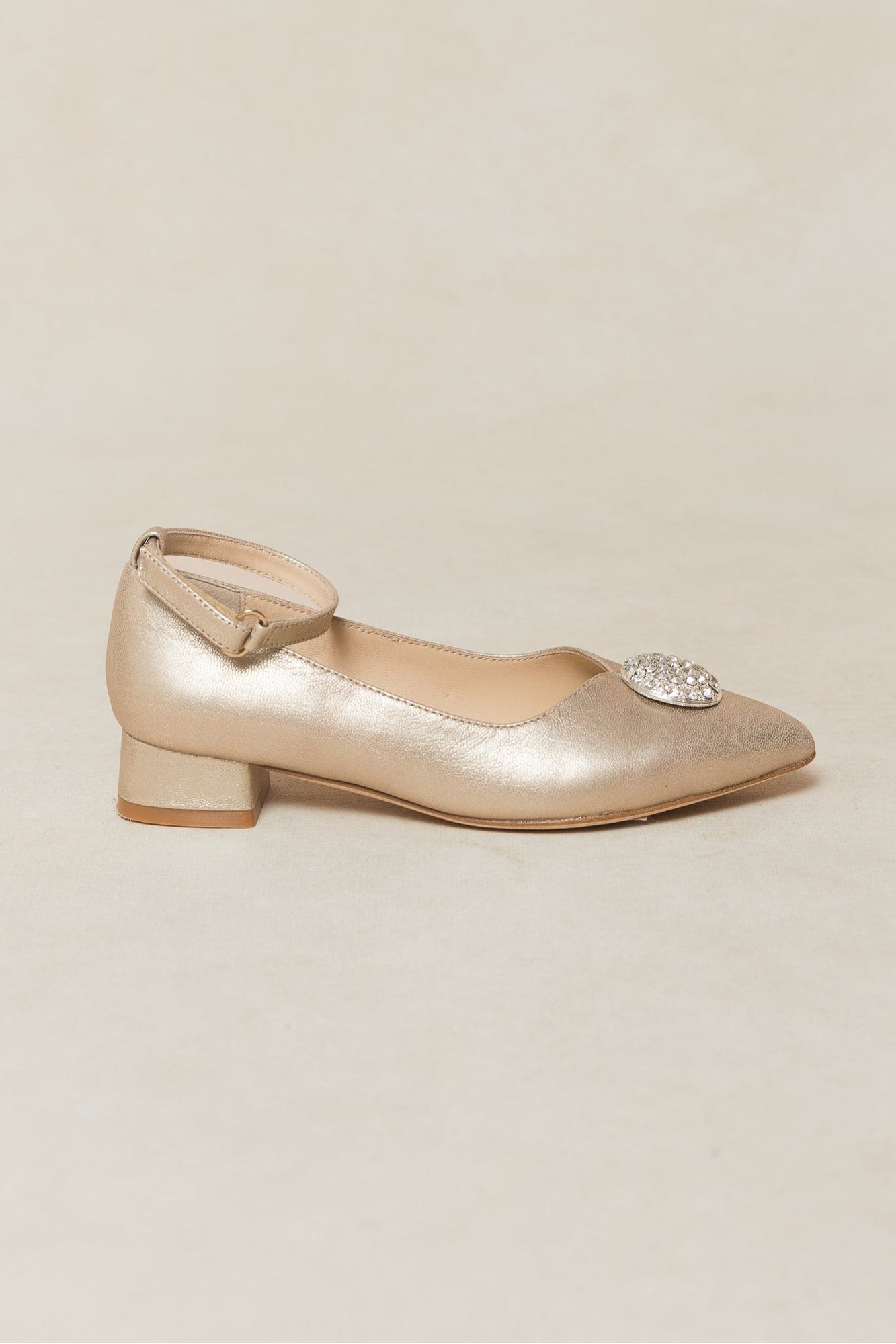 Girls | Mini Serendipity Heel | Gold