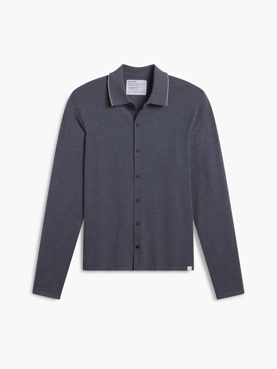 Men | Atlas Air Shirt | Indigo Heather