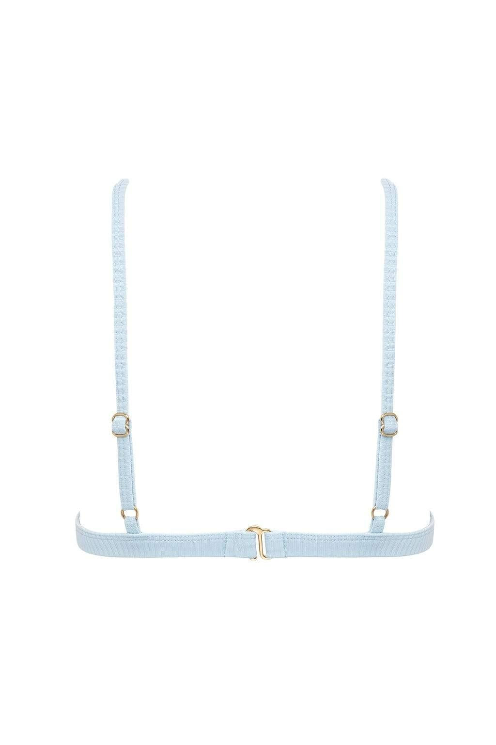 Hunter Triangle Bikini Top | Peri Rib