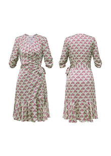 Mulberry Silk Dress | Green