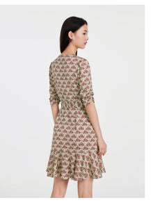 Mulberry Silk Dress | Green