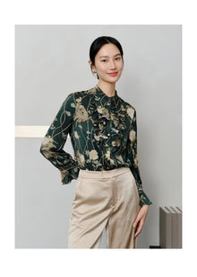 Mulberry Silk Shirt | Green