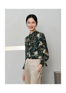 Mulberry Silk Shirt | Green