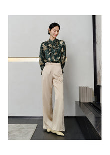 Mulberry Silk Shirt | Green