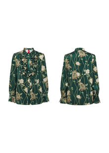 Mulberry Silk Shirt | Green