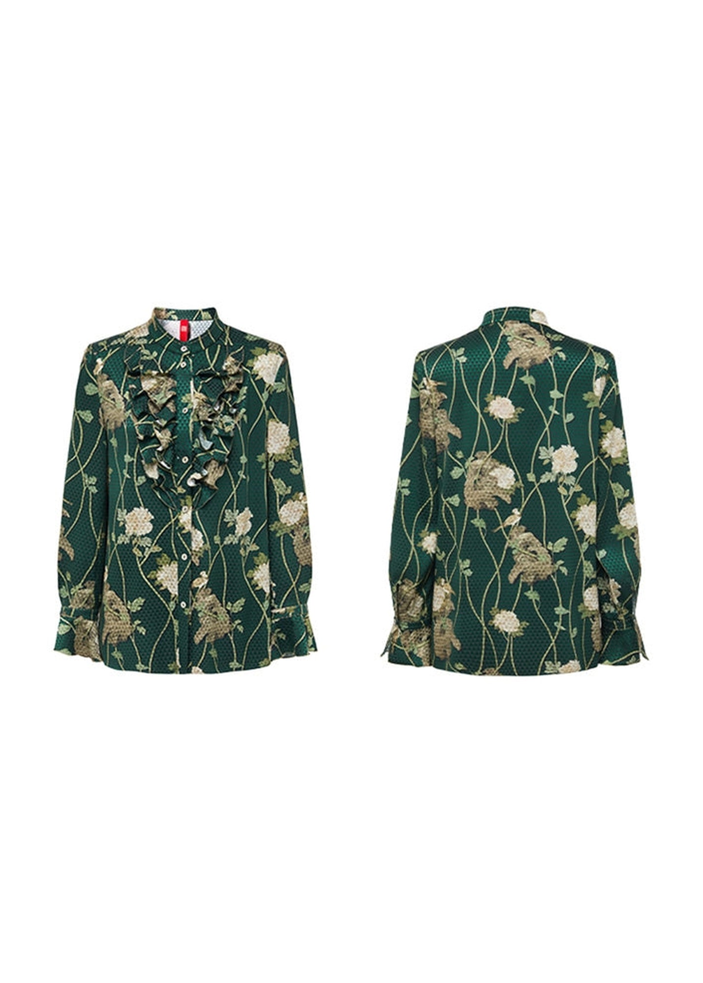 Mulberry Silk Shirt | Green