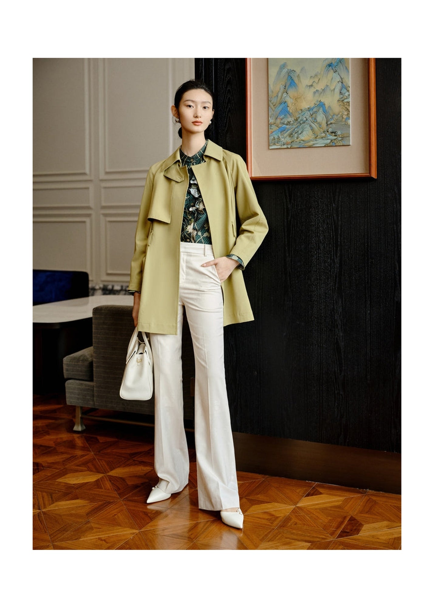 Mulberry Silk Shirt | Green