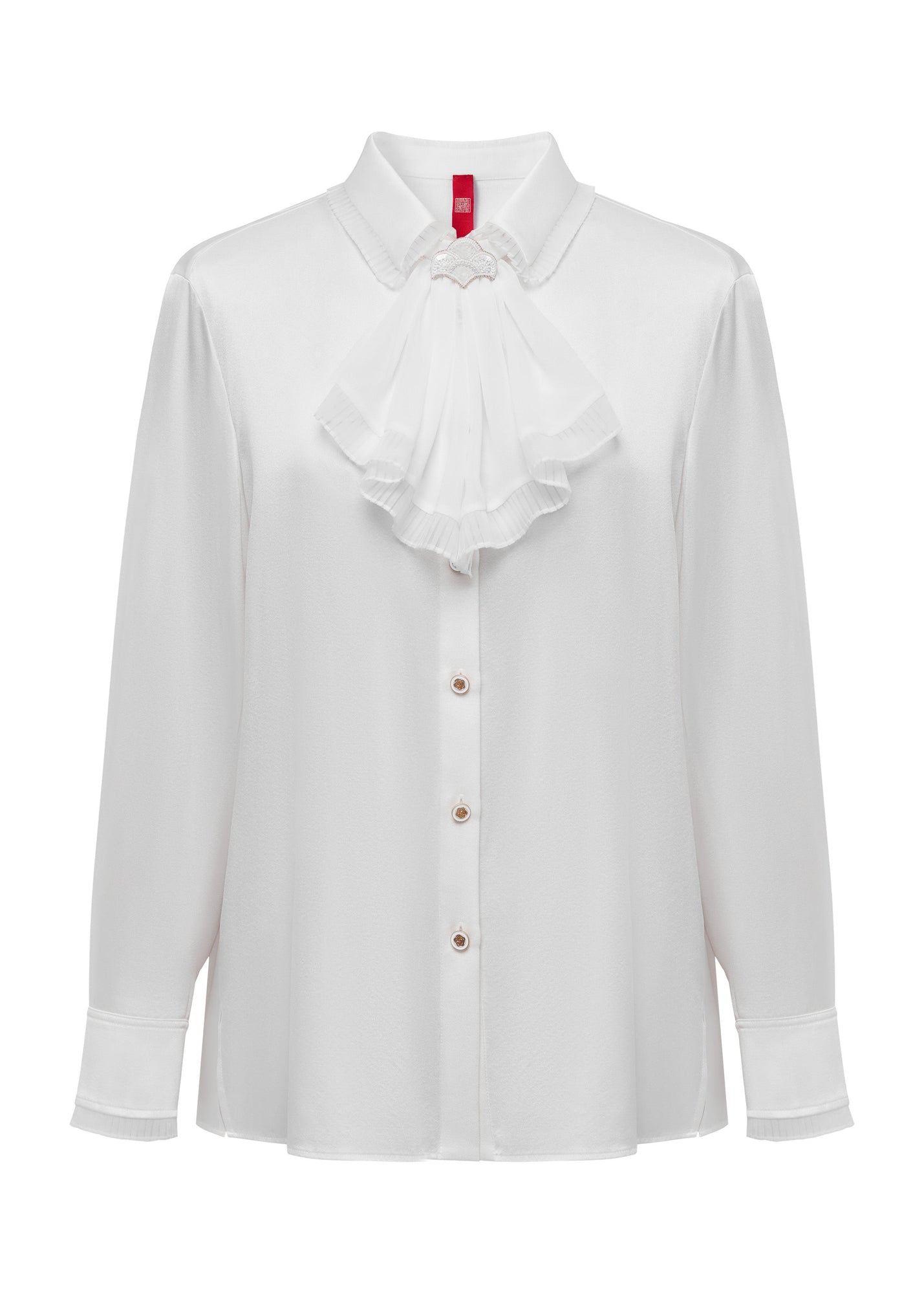 Mulberry Silk Shirt | White