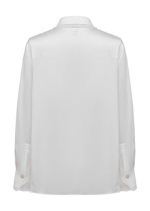 Mulberry Silk Shirt | White