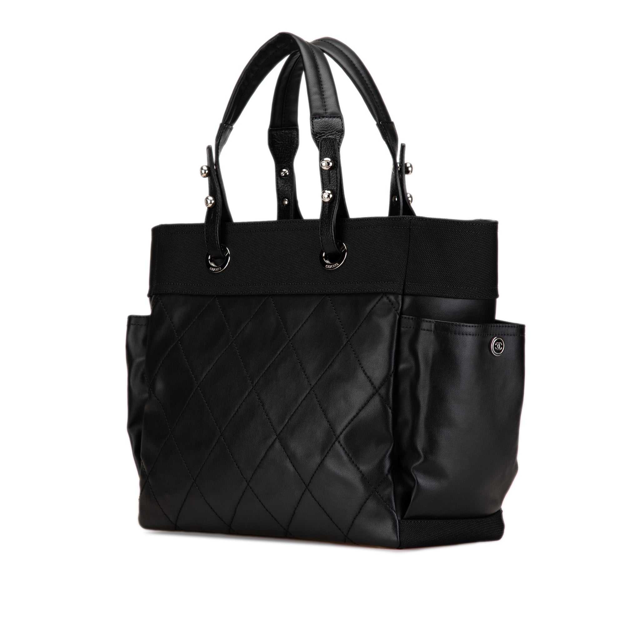 Chanel | Pre-Owned Large Paris Biarritz Tote | Black
