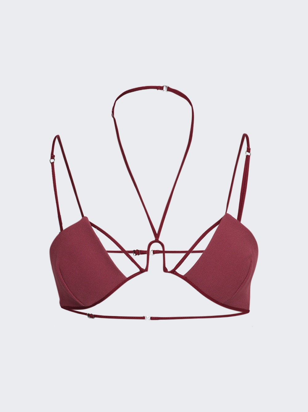 Women | Nensi Dojaka | Angular Bra With U-wire | Hawthorn Rose