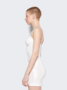 Women | Nensi Dojaka | Asymmetric Bra Dress | Glossy White