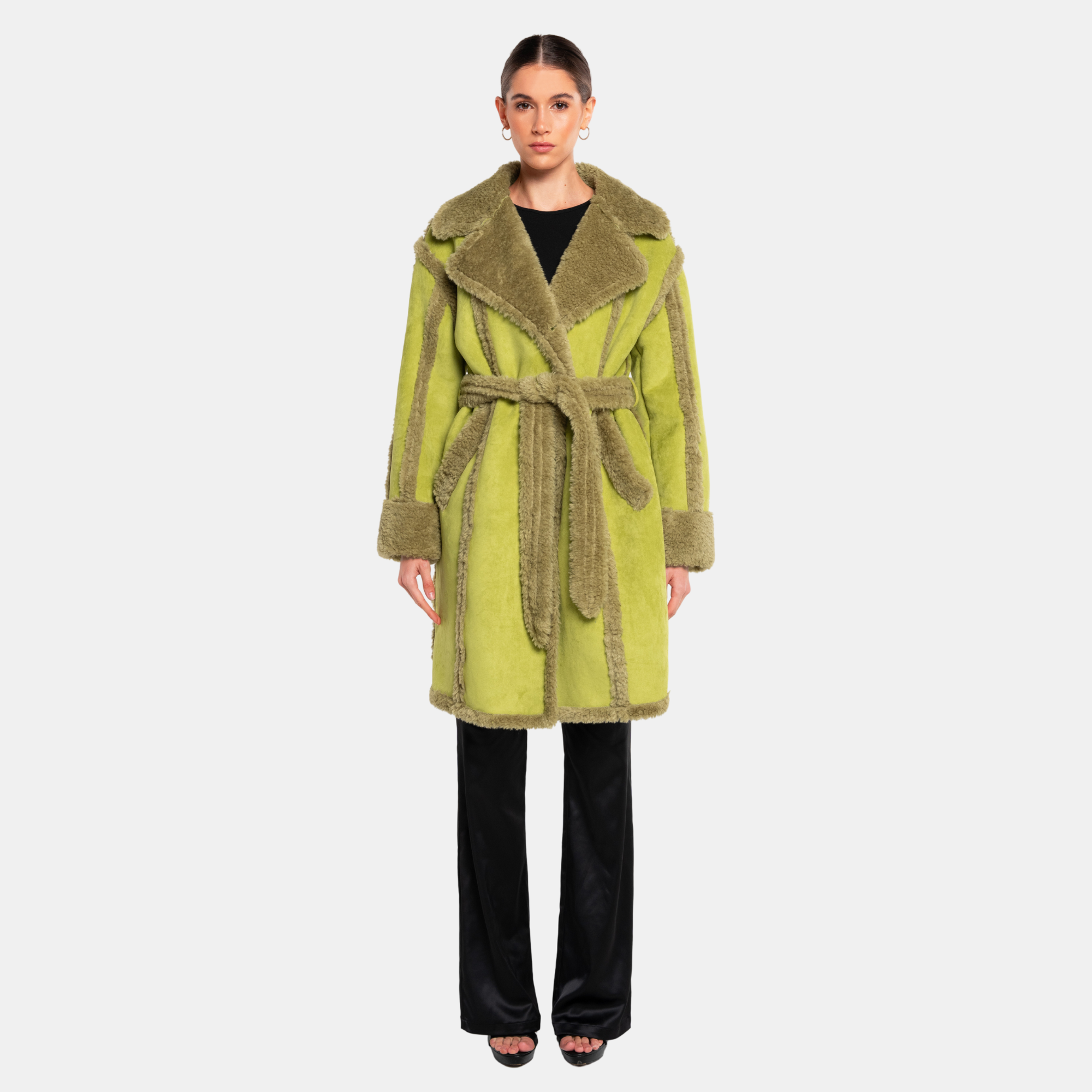 OW Collection New York Coat | Mellow Green