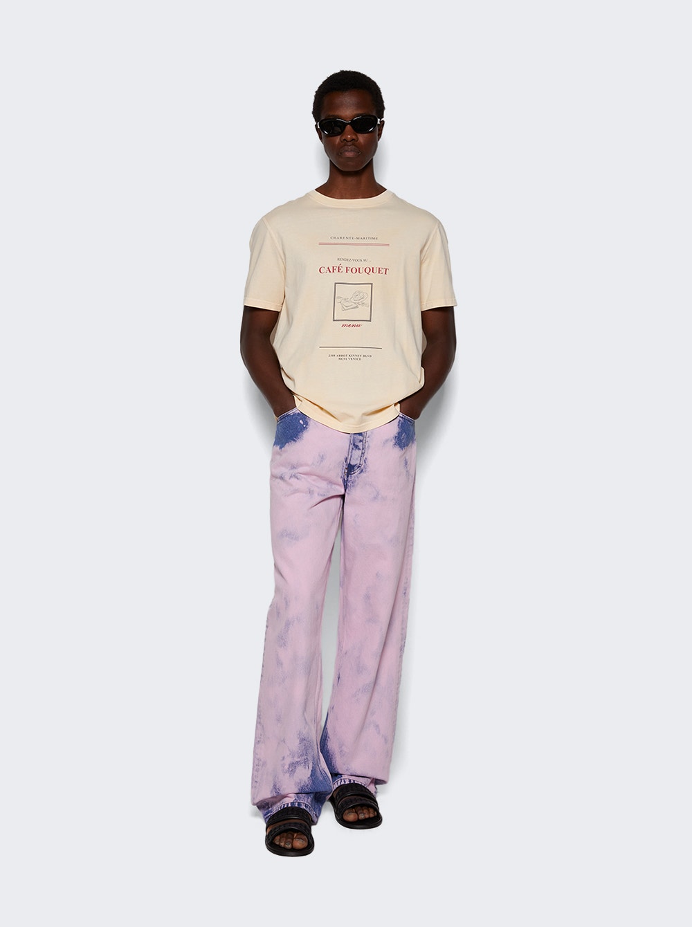 Men | Nick Fouquet | Short Sleeve T-shirt | Ivory