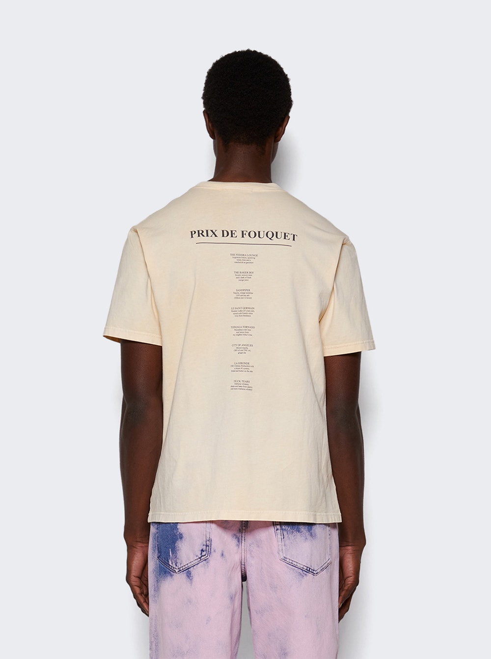 Men | Nick Fouquet | Short Sleeve T-shirt | Ivory