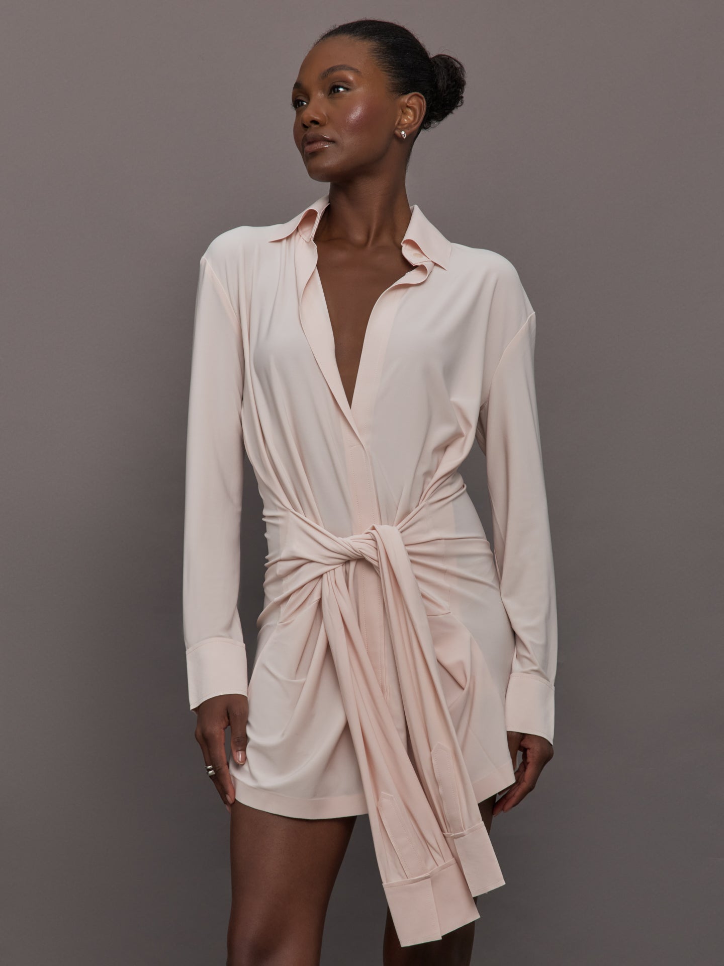 Four Sleeve NK Shirt Mini Dress | Baby