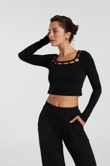 Norba | Figure Top | Black