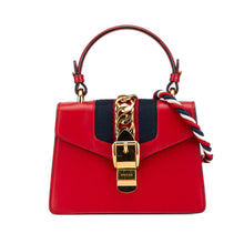 Gucci | Pre-Owned Mini Calfskin Sylvie Satchel | Red
