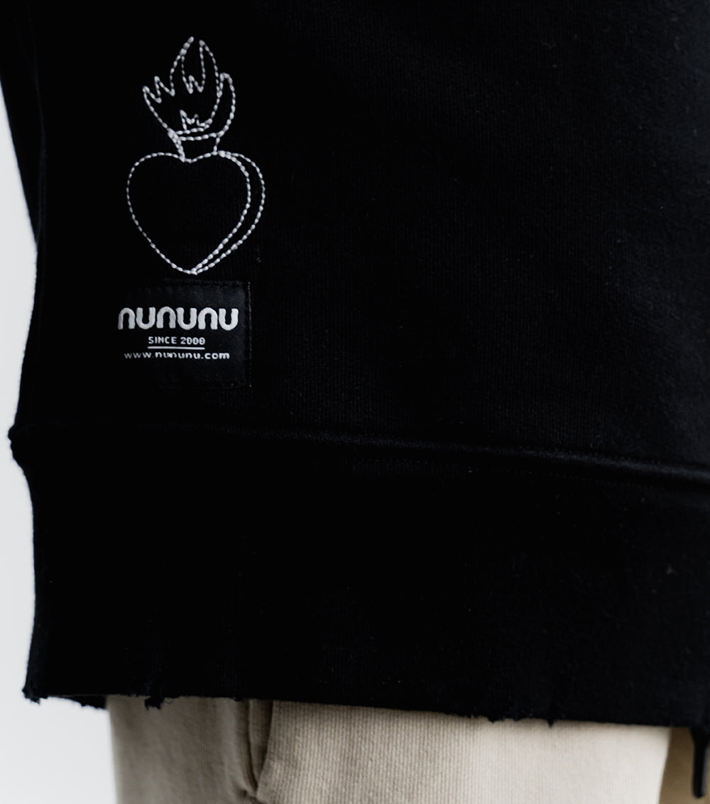 Kid | All Inked Heavy Sweatshirt | Black
