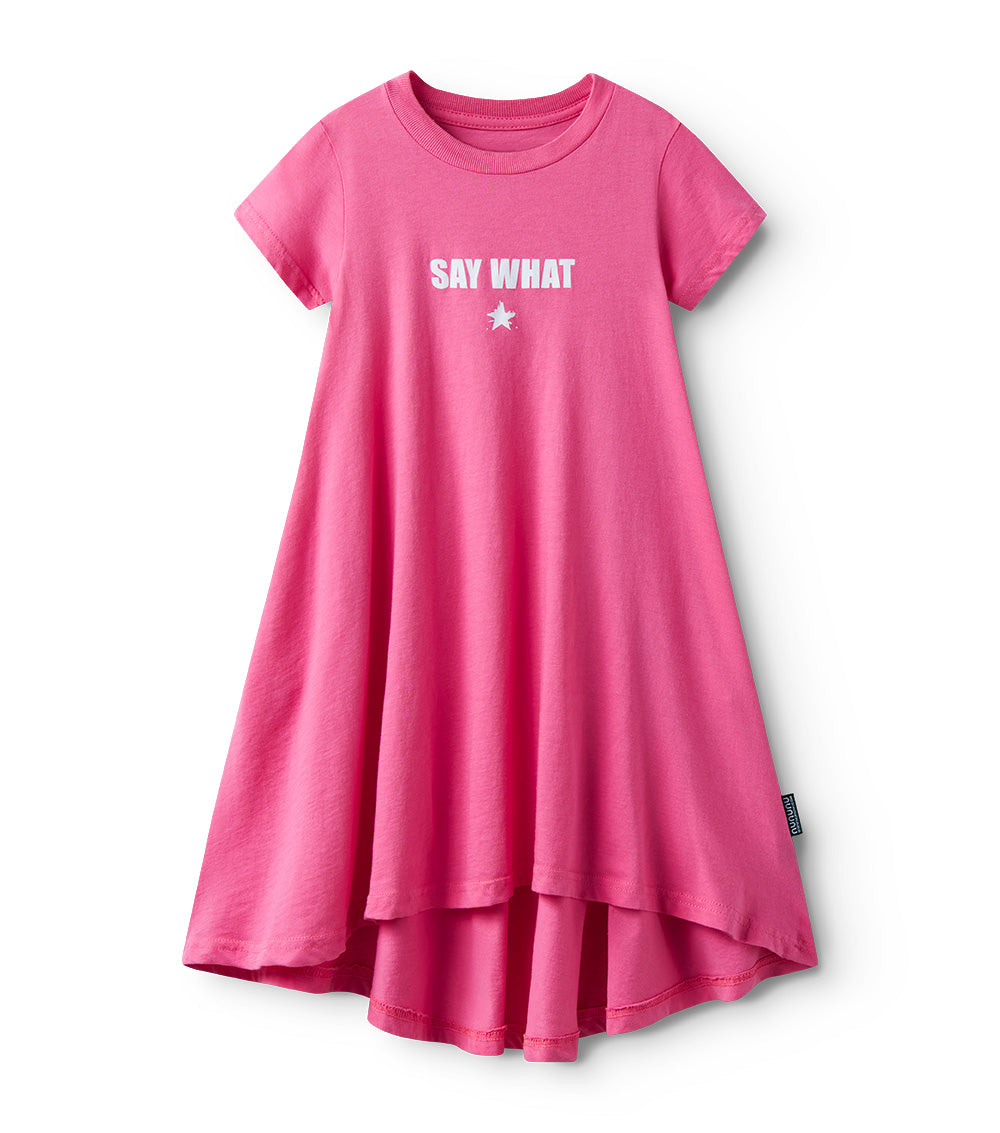 Girl | 360 Say What? Dress | Hot Pink