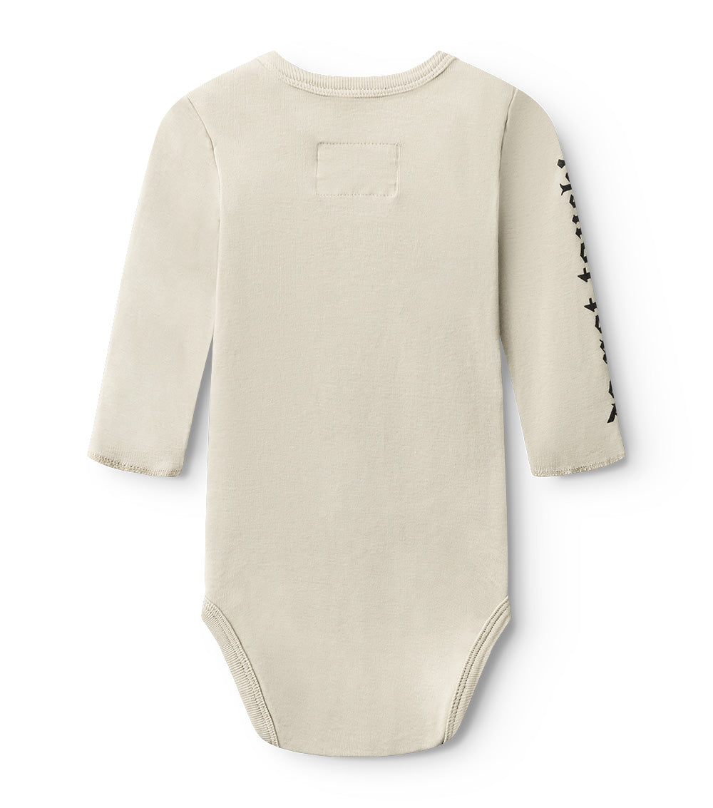 Newborn | No! Inked Onesie | Smokey Natural