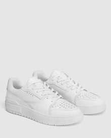 Mens | NW-01 Leather Sneaker | Triple White