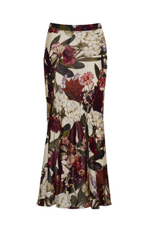 Naomi Skirt | Garden Floral Turtledove