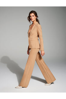 Neoprene Wide Leg Pant | Camel