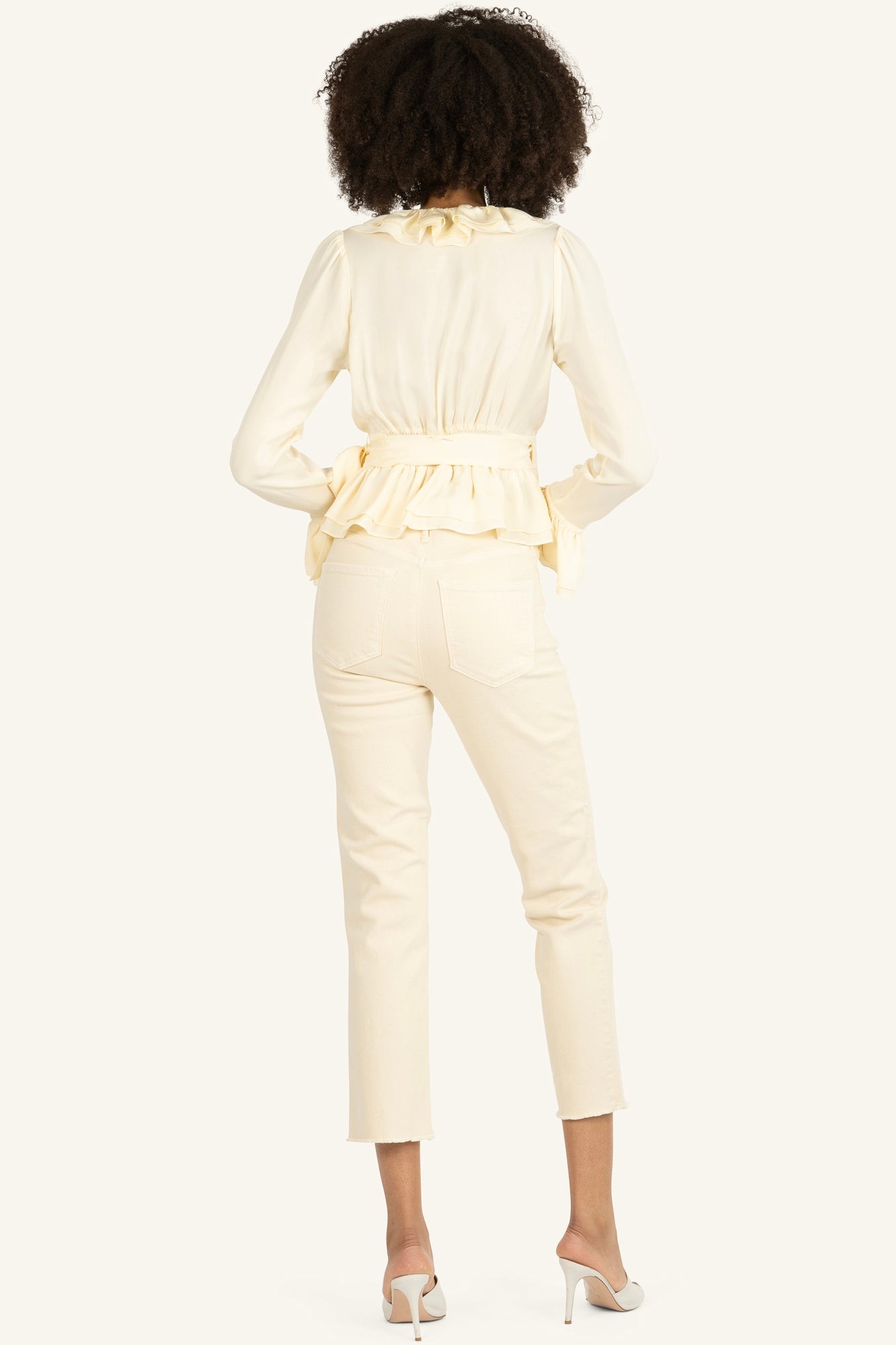 Noelle Blouse | Creme