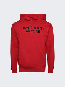Men | Don't Trust Anyone | Don't Trust Anyone Hoodie | Red