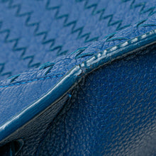 Bottega Veneta | Pre-Owned Intrecciato Crossbody | Blue