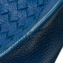 Bottega Veneta | Pre-Owned Intrecciato Crossbody | Blue