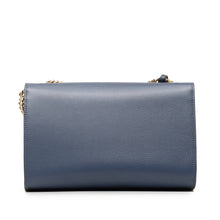 Gucci | Pre-Owned Medium Miss Bamboo Leather Crossbody | Blue