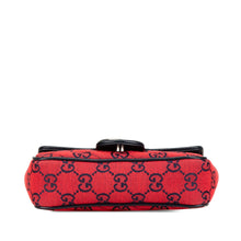 Gucci | Pre-Owned Super Mini GG Canvas Marmont Matelasse Flap | Red