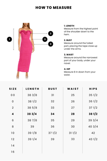 ONE33 SOCIAL | The Mia Strapless Ruffled Gown | Pink