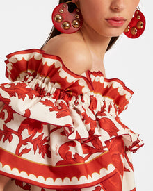 Women | Breakfast Dress  | Red