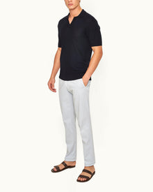 Men | Fallon Stretch-Cotton Trouser | Light Sky Pool