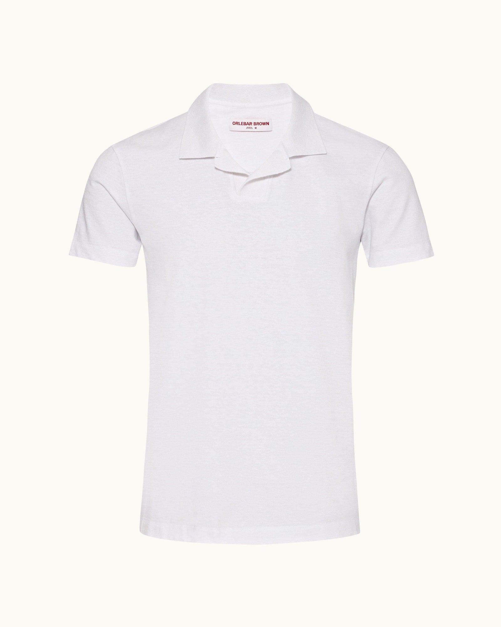 Men | Felix Cotton Polo | White