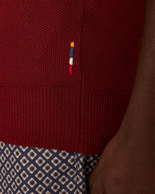 Men | Horton Pique Polo | Copper Red