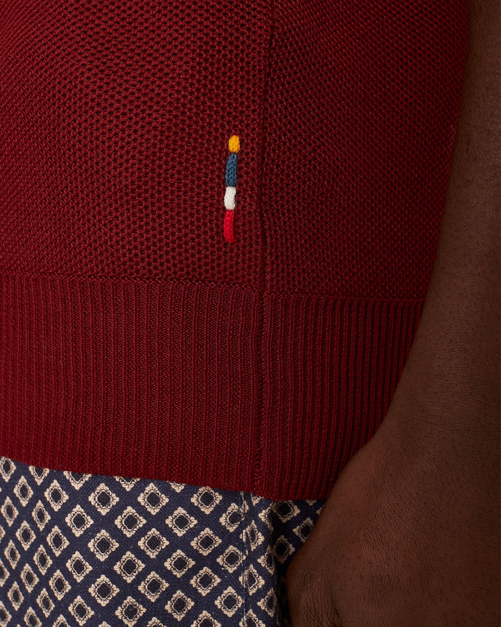 Men | Horton Pique Polo | Copper Red